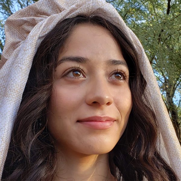 A living nativity scene in Tucson, Arizona